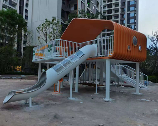 湖南株洲小区儿童滑梯