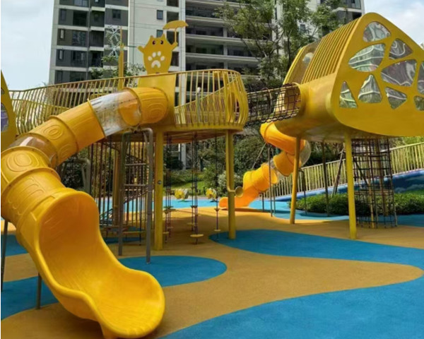 贵阳小区儿童滑筒玩具