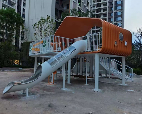 湖南株洲小区儿童滑梯